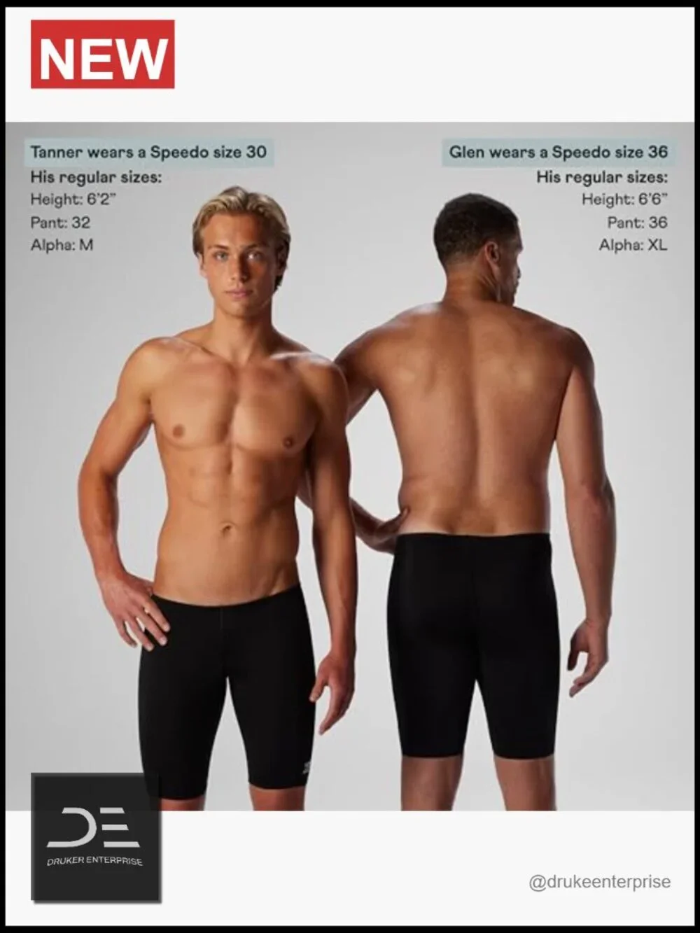Endurance+ Jammer Swimsuit Bottom - Men's Athletic Swimwear